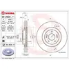 Remschijf 09D62511 Brembo