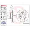 Remschijf 09D11211 Brembo