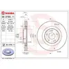 2 disques de frein brembo 09.d765.11