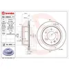 Remschijf 09D85311 Brembo