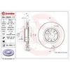 Remschijf 09C82511 Brembo