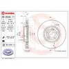 Remschijf 09E02211 Brembo