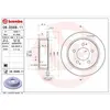 Remschijf 08D56811 Brembo