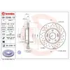 Remschijf 09C2491X Brembo