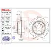 Remschijf 09B3381X Brembo