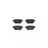 4 plaquettes de frein brembo p 83 133