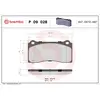 Remblokkenset schijfrem P09028 Brembo