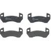 4 plaquettes de frein brembo p 62 002