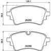 Remblokkenset schijfrem P85185 Brembo