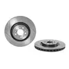 Remschijf 09878021 Brembo