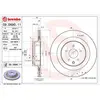 Remschijf 09D69011 Brembo