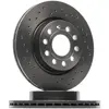 Brembo 2 Disques De Frein Brembo Xtra Vernis Uv 09.9167.1x