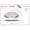 Remblokkenset schijfrem P54030X Brembo