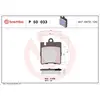 Remblokkenset schijfrem BREMBO XTRA LINE P50033X Brembo