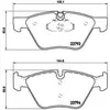 Remblokkenset schijfrem BREMBO XTRA LINE P06057X Brembo