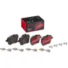 Remblokkenset schijfrem P06051X Brembo