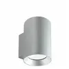 SOVIL Applique murale en aluminium moulé avec diffuseurs en verre tran...