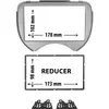 Entretoise 2 din phonocar pour autoradio