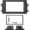 Entretoise 2 din phonocar pour autoradio