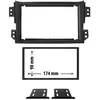 Entretoise 2 din phonocar pour autoradio