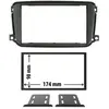Entretoise 2 din phonocar pour autoradio