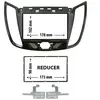 Entretoise 2 din phonocar pour autoradio