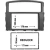 Entretoise 2 din phonocar pour autoradio
