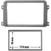 Entretoise 2 din phonocar pour autoradio