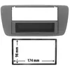 Entretoise 2 din phonocar pour autoradio