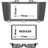 Entretoise 2 din phonocar pour autoradio