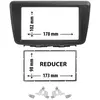 Entretoise 2 din phonocar pour autoradio
