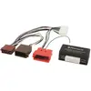 Câble phonocar autoradio avec connecteurs iso, compatible avec audi/vw...