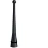 ADNAUTO Tige antenne 9.4cm aluminium noir