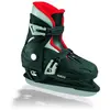 Roces Patins à glace pour enfant MCK II H réglable Noir Rouge 36-40