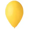 50 BALLONS LATEX JAUNES CITRON BIODÉGRADABLE
