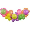 Kleurige Felle Fluorescent Ballon Slinger Set met 65 PC's