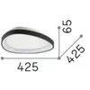 Gemini pl d042, Plafoniera Ideal Lux