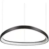 Ideal Lux - gemini Plafonnier led intégré 61 cm Noir 2700 k