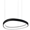 IDEAL LUX Suspension Intégrée Décorative À Led Noire, 3000k