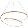 Suspension led Ideal Lux oz 48w 3000k laiton - 269443