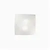 Applique celine pl2 en verre blanc 60w attacco e27 44279