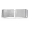 Ideal Lux Clip - Petite Applique Murale D'intérieur À 2 Ampoules, Argent, G9