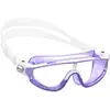 Cressi King Baloo Kid Goggles Lunettes de Natation Unisex-Youth, Lilas/Blanc, 7/15 Ans