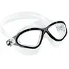 Cressi sub s.p.a. planet lunette de natation transparent noir argent