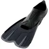 Cressi Agua Palmes courtes pour tuba et natation Noir Taille 35/36