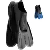 Cressi Agua Palmes courtes pour tuba et natation Noir Taille 39/40