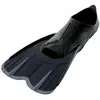 Cressi Agua Palmes courtes pour tuba et natation Noir Taille 43/44