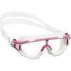 Cressi Mixte enfant Lunettes de natation, Rose/Blanc, 2/7 ans - Baloo