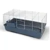 Josty Cage à lapins bleue, Cage + enclos