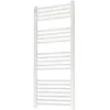 Radiateur sèche-serviettes droit - Delta Blanc - 20 tubes diamètre 22m...